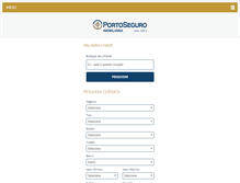 Tablet Screenshot of portoseguroimobiliaria.com